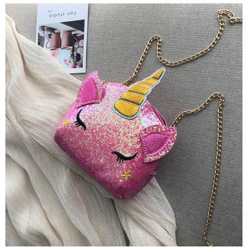 unicorn crossbody bolsa