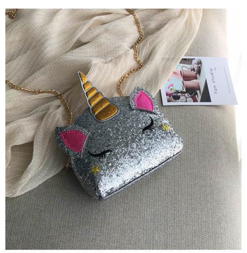 unicorn crossbody bolsa