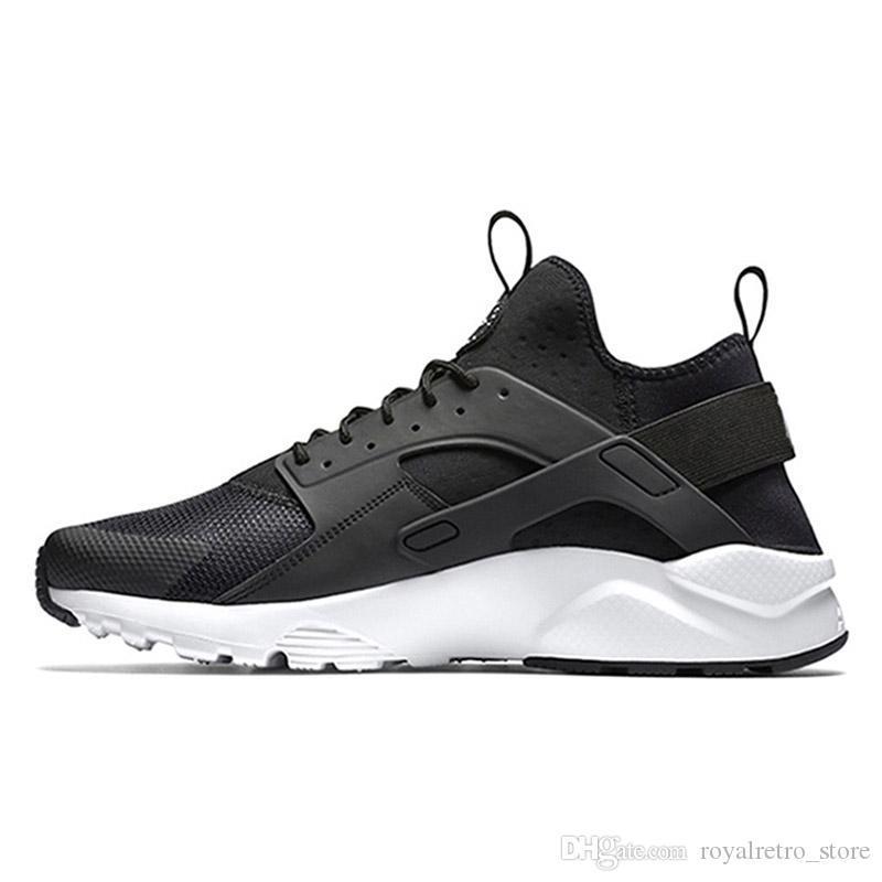 nike huarache blanco y negro