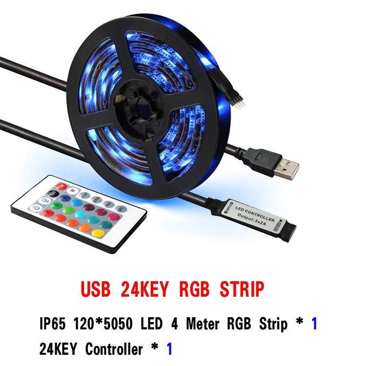 تحكم 24KEY 4M RGB 120LEDs IP65