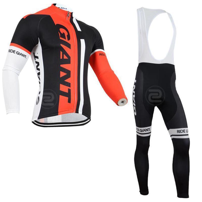 GIANT Cycling Jerseys Suit Long Sleeve New Arrival Mtb Bike Maillot ...