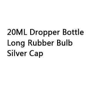 20ML long rubber silver cap