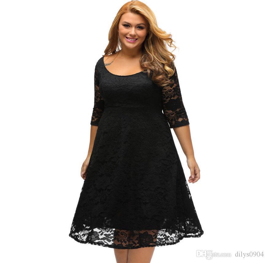 black dress for fat girls