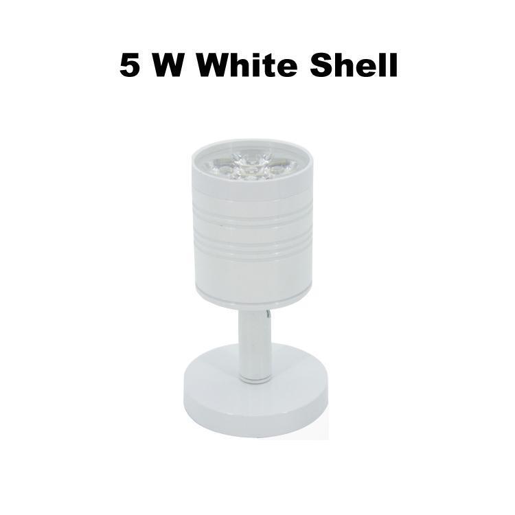 5 W White Shell