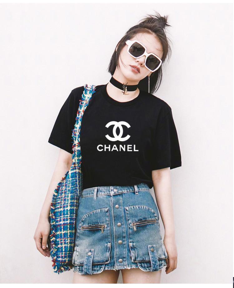 Compra Marca De Lujo diseñador De Ropa De Moda De Las Camisetas Para Las  Tapas De La Manga Del Cortocircuito Del G 8 Chanel Barato | Entrega Rápida  Y Calidad | Es.Dhgate
