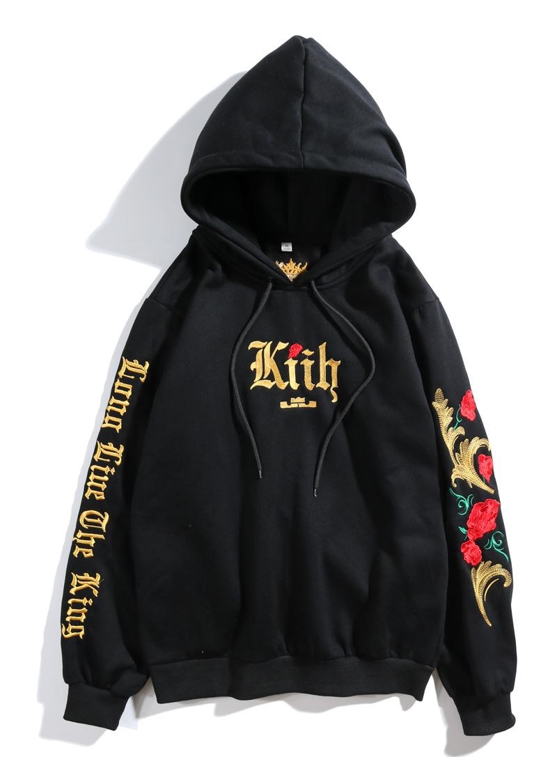 kith rose hoodie