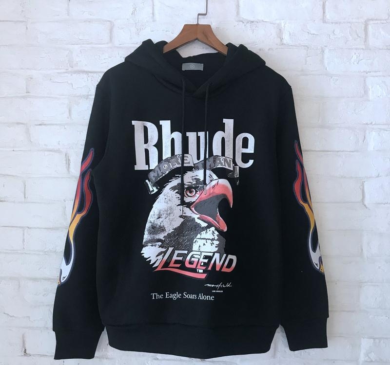 rhude eagle hoodie