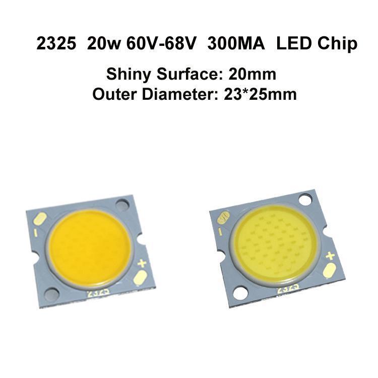 2325 20W 300mA 20mm Chip LED