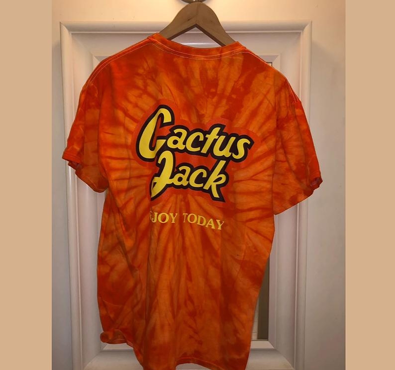 Travis Scott Reeses Puffs Orange Tie 