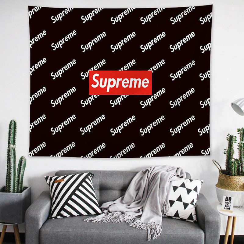 Nordic Black Hanging Cloth Background Cloth Decoration Tapestry Dormitory Living Room Wall Bedside Hanging Cloth Tablecloth Tree Tapestry Wall