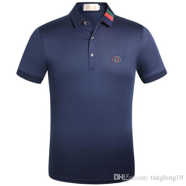 Polo Shirt Mens Wear Design T Shirt Brand Apparel Short Sleeved Summer Calssic Luxury High Quality Business Casual Shirt T Shirt Printable T Shirts T Shrits From Yulihuazhangxue 17 07 Dhgate Com