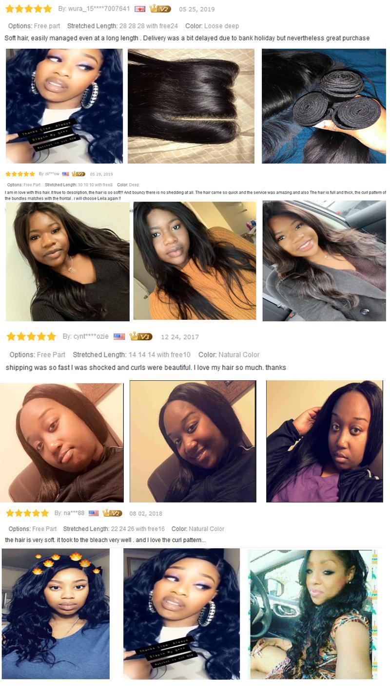 Brazilian Malaysian Indian Peruvian Virgin Human Hair One Bundle