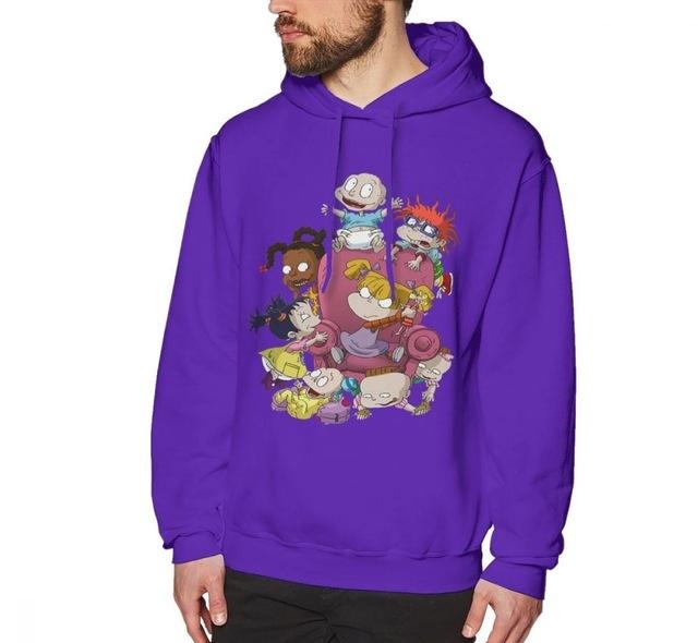 rugrats moletom com capuz men