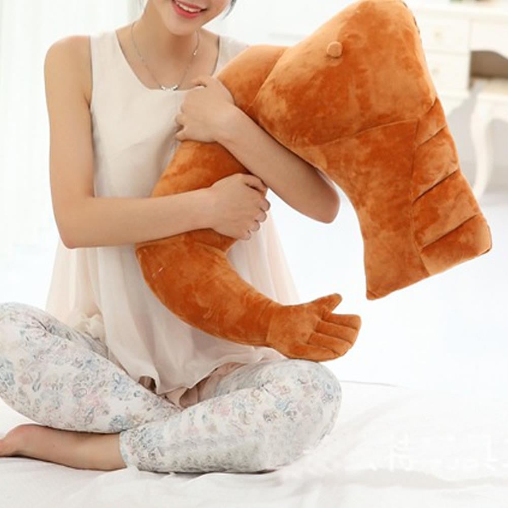 Soft Pillows Muscular Boyfriend Arm Shape Back Cushion Large