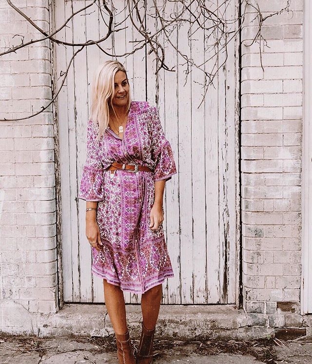 jasmine midi tunic dress