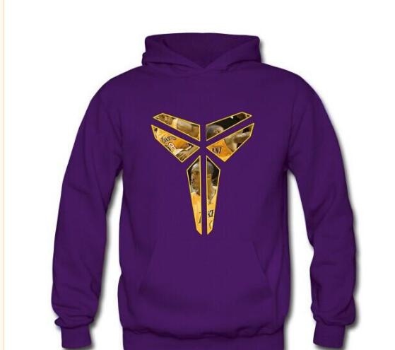 kobe bryant purple moletom com capuz