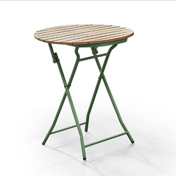 2019 Coffee Shop Table And Chair Outdoor Plastic Wood Folding