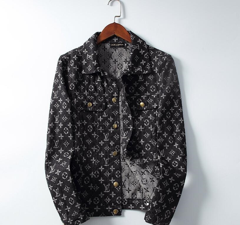 monogram denim jacket dhgate