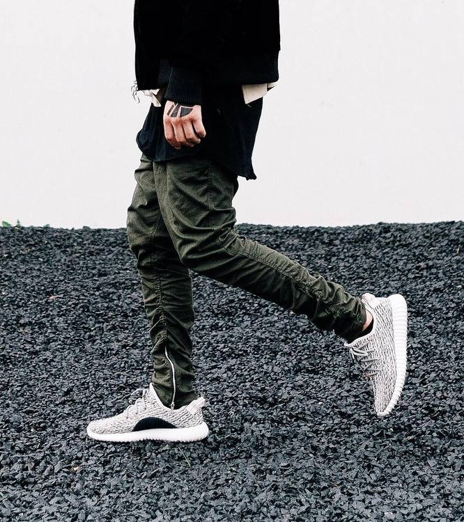 cargo pants with strings on the bottom