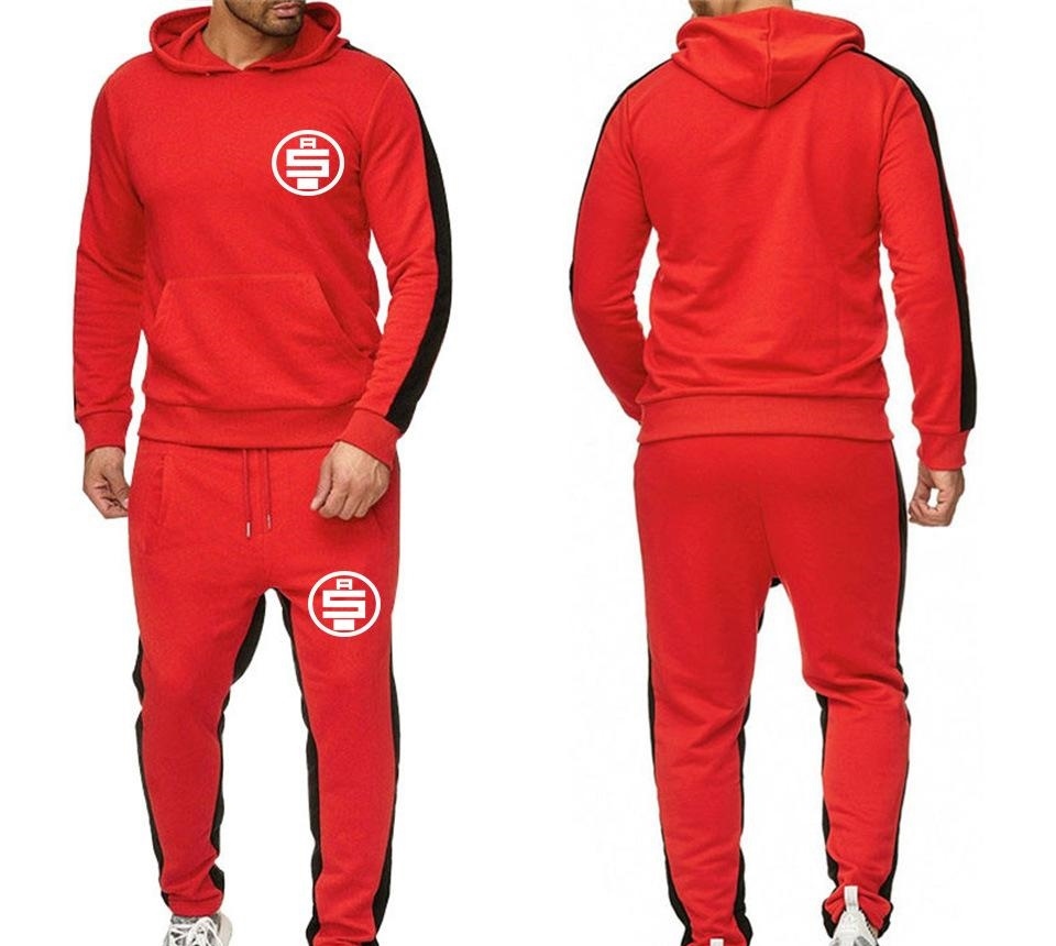 money tracksuit red