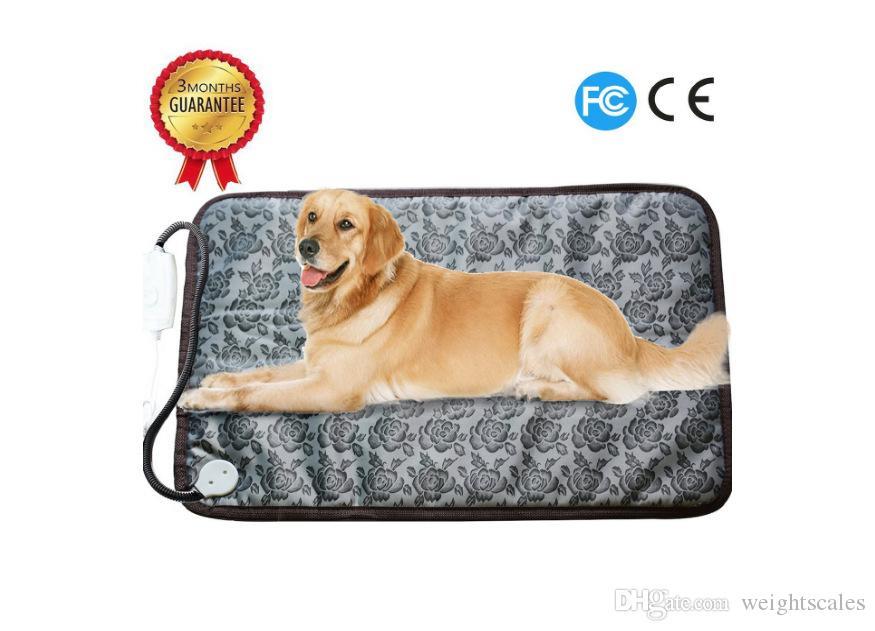 X Large Pet Heating Pad Pet Heated Blanket Warm Pets Heat Mat For