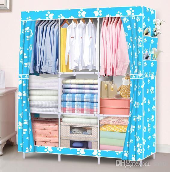 2019 New Storage Holders Racks Wardrobe Diy Non Woven Fold