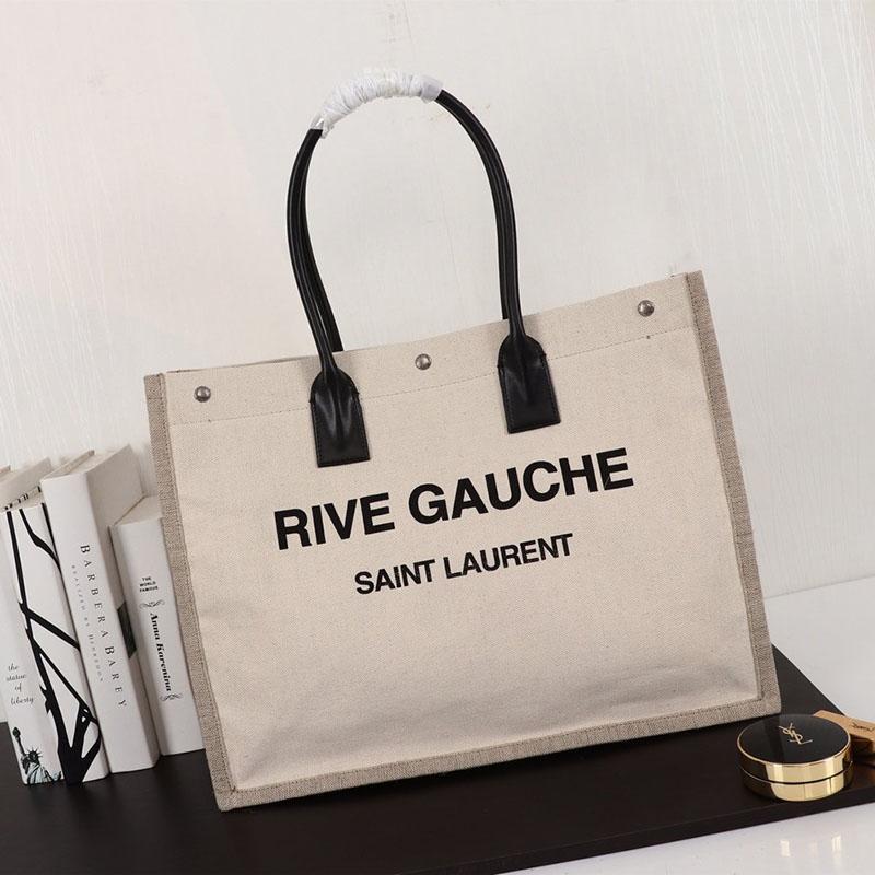 998 2019 New Luxury Tote Bag Womens Rive Gauche Tote Bag Classic Print Large  Capacity Canvas Making Luxury Atmosphere Model: F59929 From Szak_ming4,  $107.54