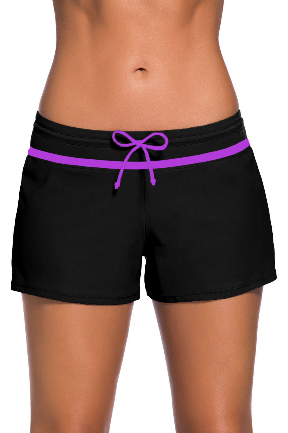 womens hot pink swim shorts