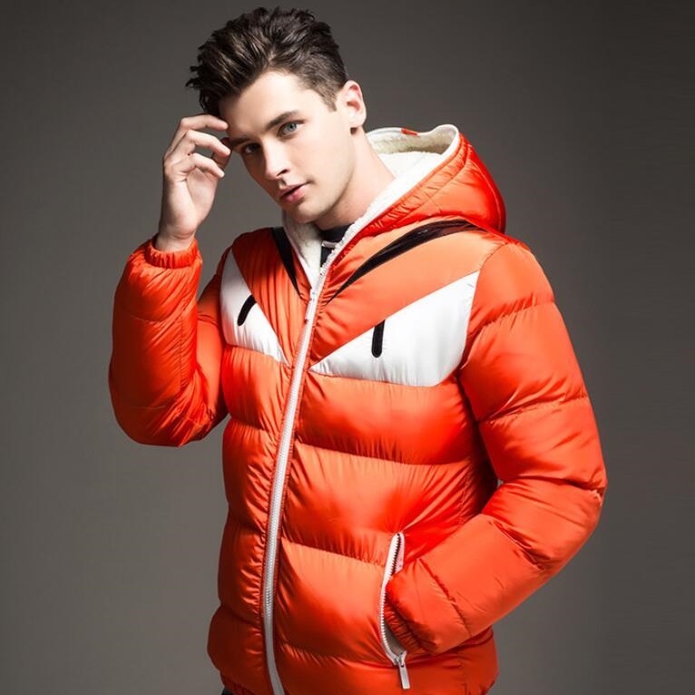 fendi orange puffer jacket