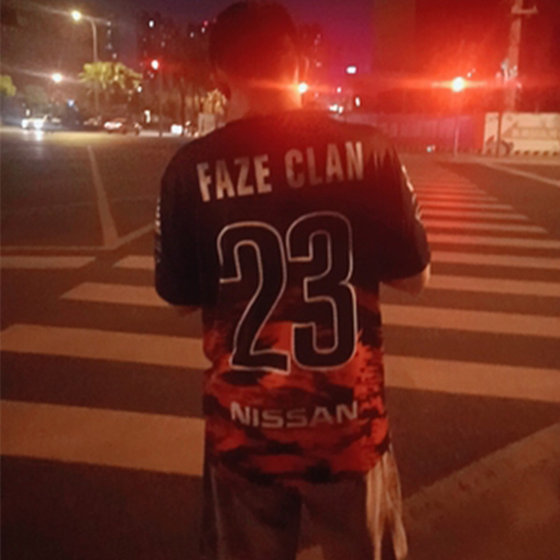 custom faze clan jersey