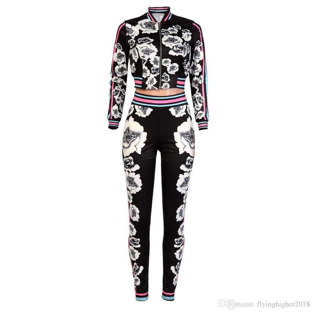 floral sweatsuit