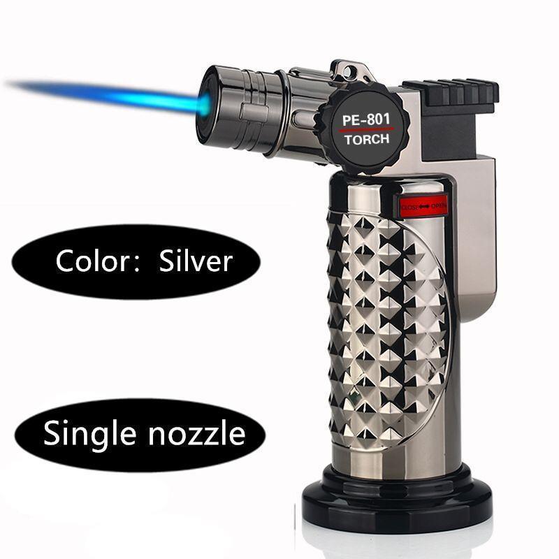 Metal Cigar Lighter One Nozzle Or Two Nozzle Jet Strong Flame Torch