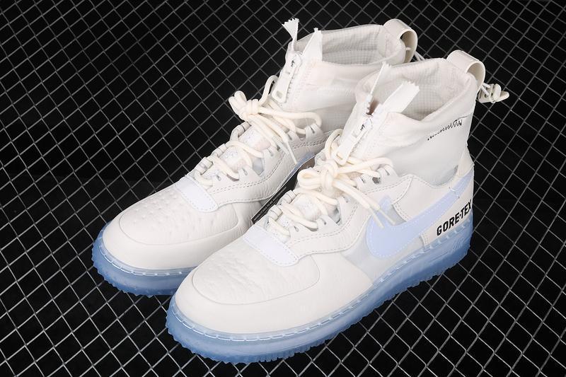 Nike Air Force 1 Gore-tex High Phantom White vendita 1 Alta Gore Tex Scarpe  Uomo CQ7211-002 per le donne Black Ice Phantom Bianco Sneakers Gore-Tex  impermeabile di sport Esecuzione air force goretex alte