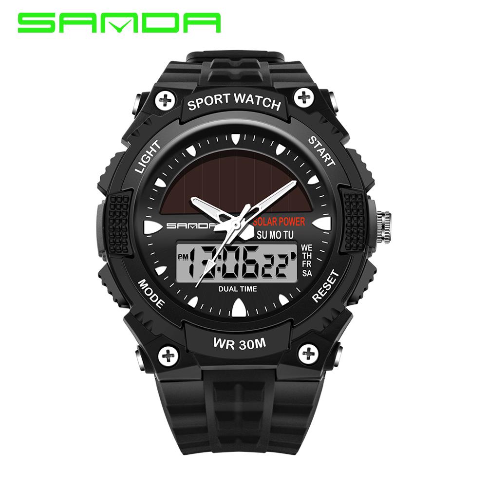 solar led watch