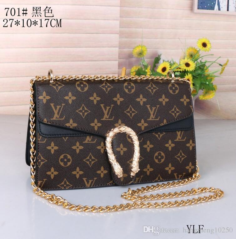 Fashion Famous Designers Brand Women Leather Handbags Vintage Shoulder