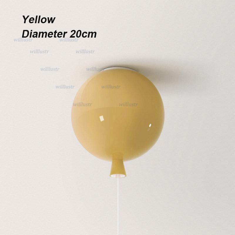 Diametro giallo 20 cm