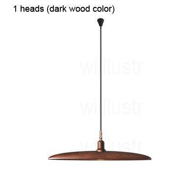 1 head, dark wood color