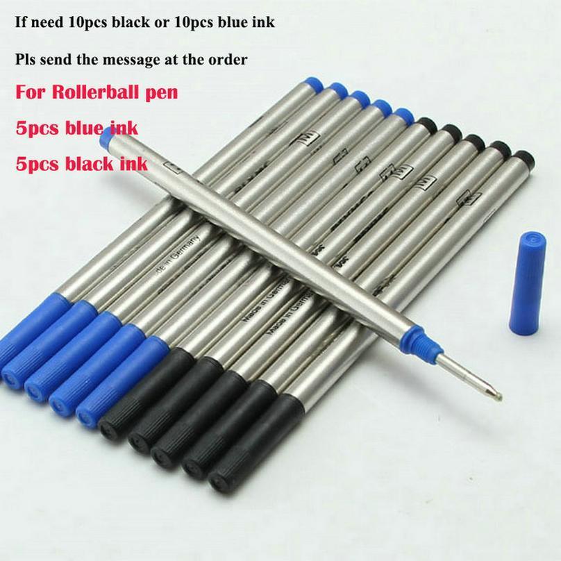 5pcs 5pcs bleu tiges noires