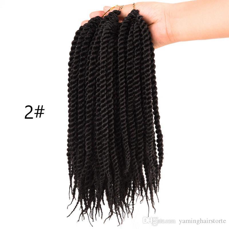 2021 24 Roots Crochet Braids Senegalese Twist 10 Inch Crochet Twist