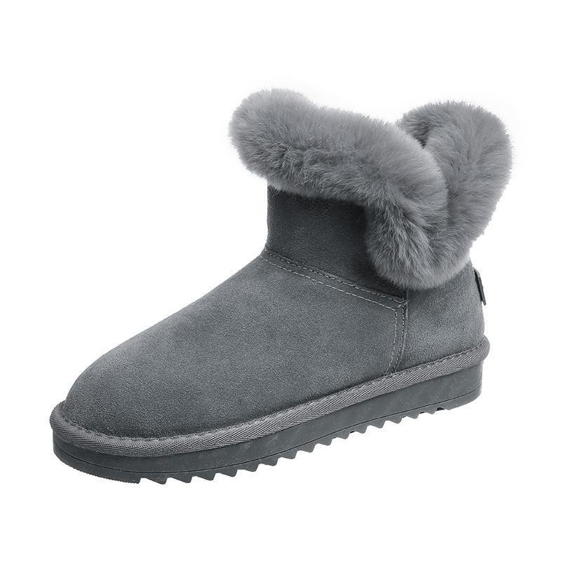 winter boots women grey