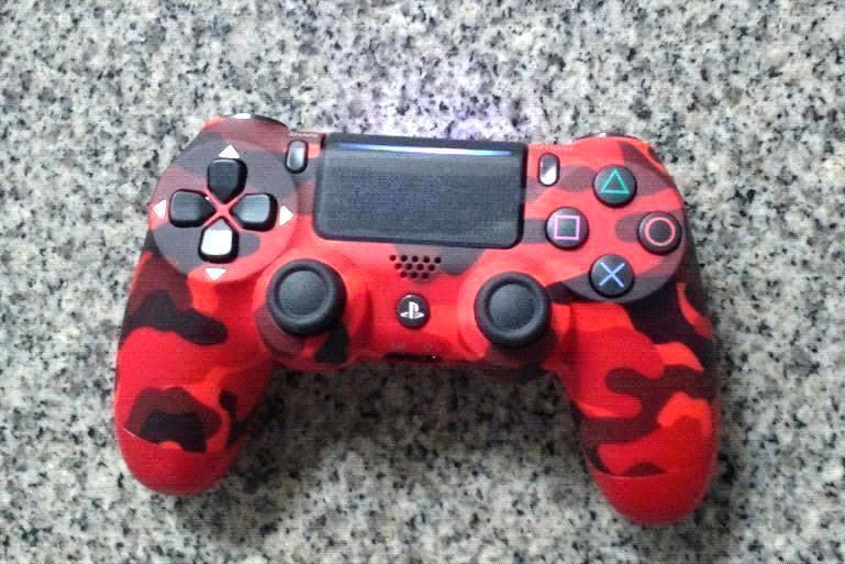Camouflage red with logo