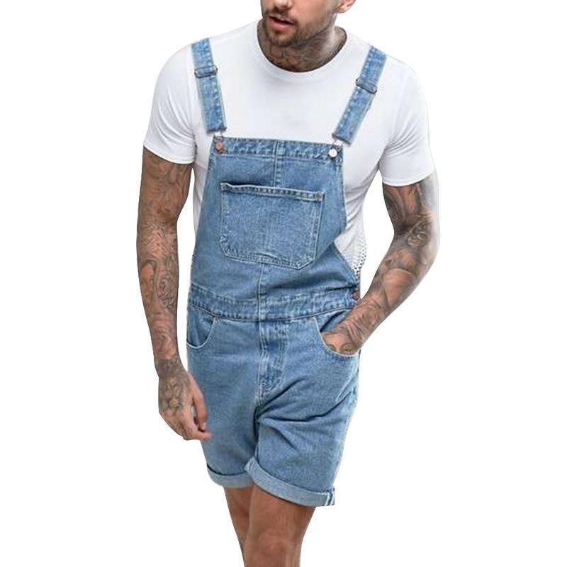mens overall shorts