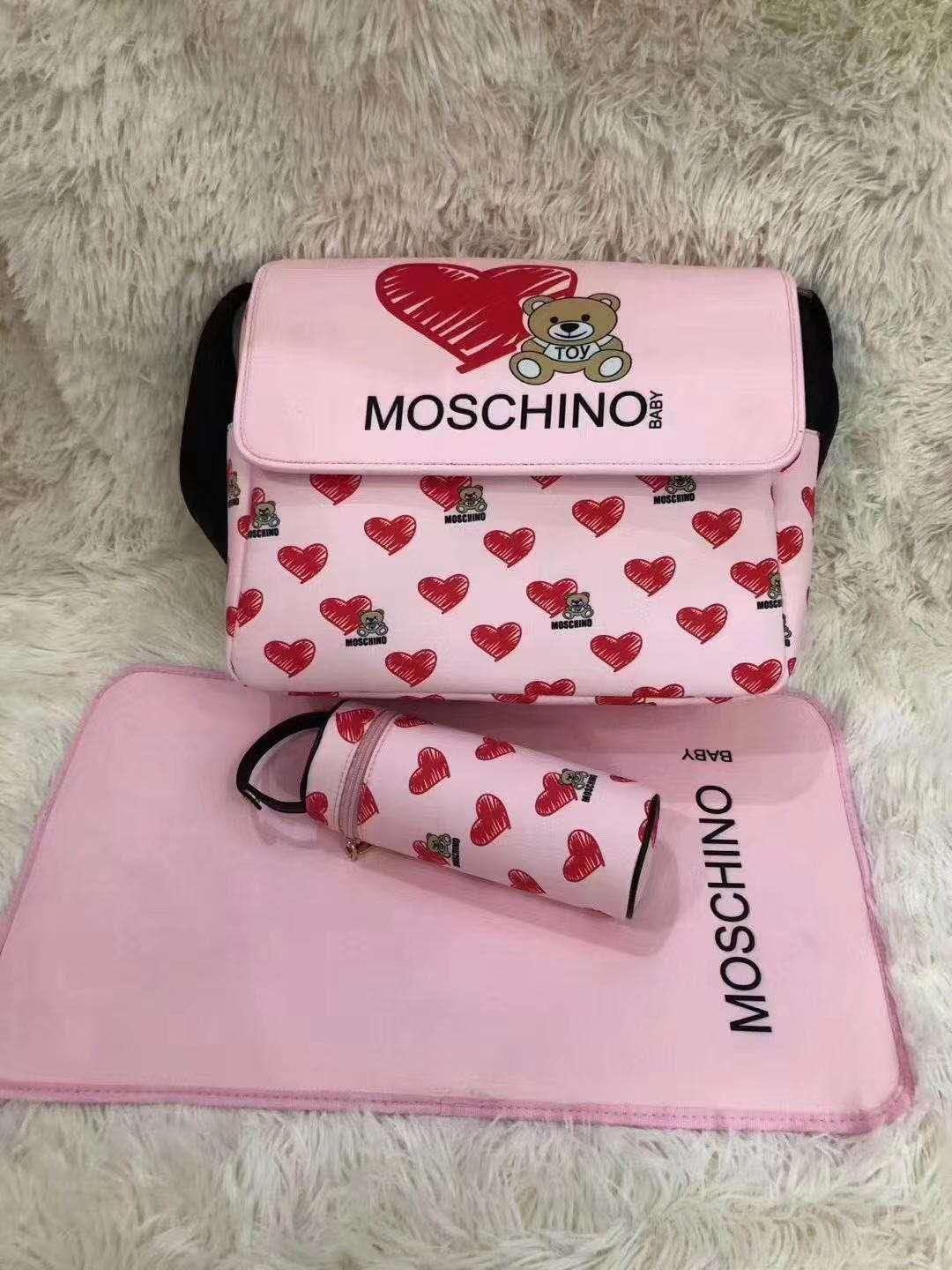 moschino nappy bag
