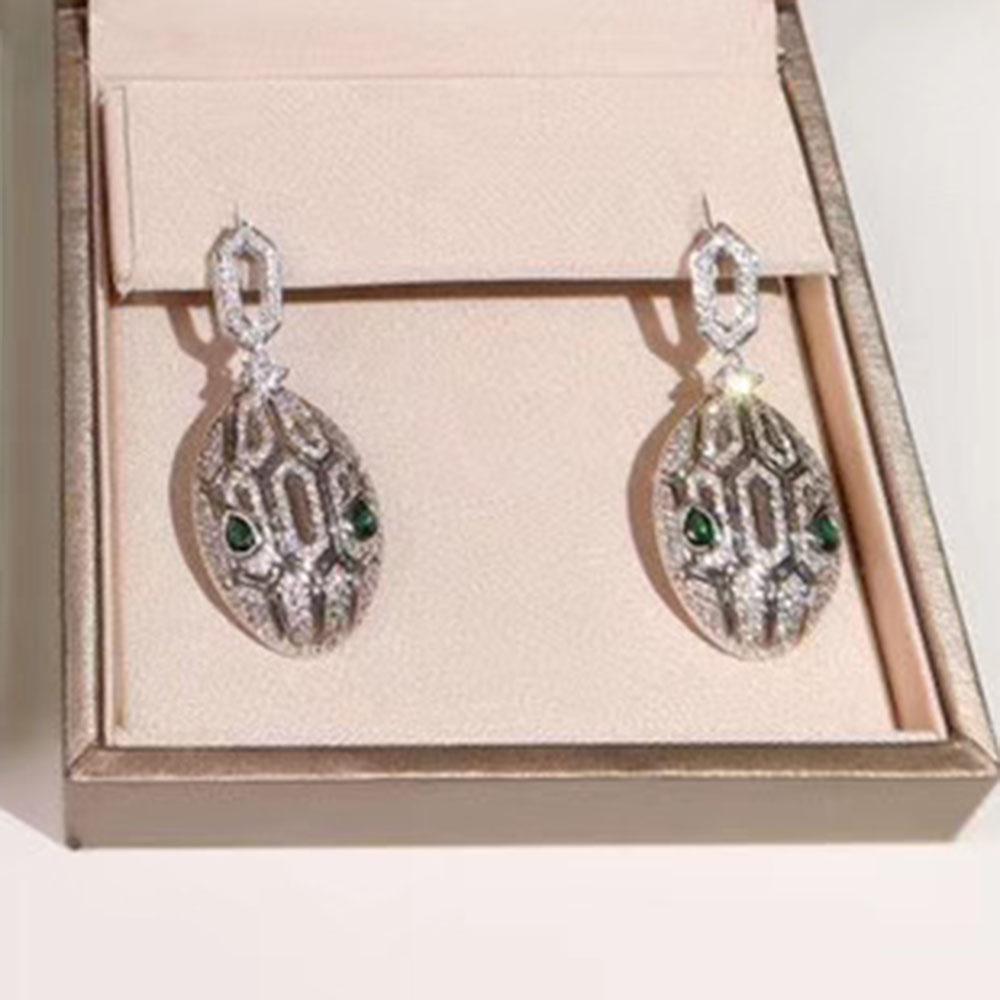 White Gold Earrings