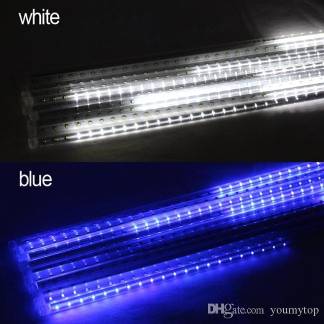 Strings 30cm 50cm 80cm Waterproof Lighting Snowfall Meteor Rain Lights