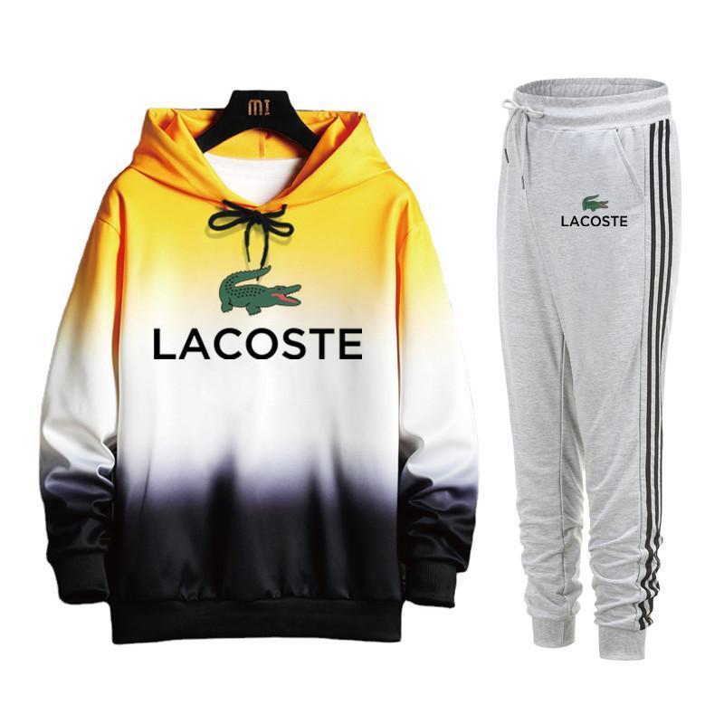 lacoste sweat suits for men