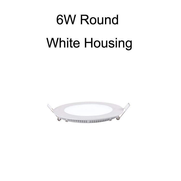 6W Rodada Branco Housing