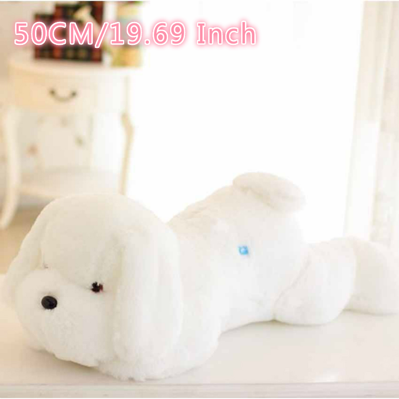 50cm White Dog