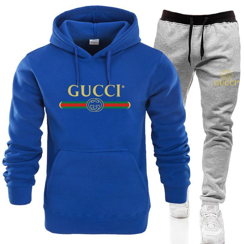 Gucci Men ropa deportiva para Traje de deporte sudaderas Otoño Invierno del basculador deportivos