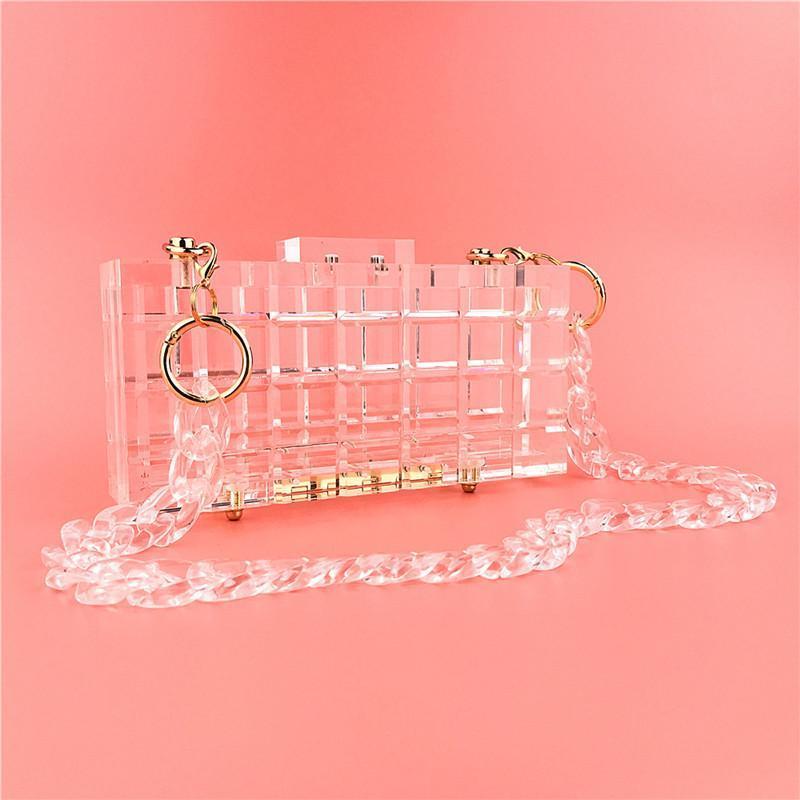 shoulder clear handbag